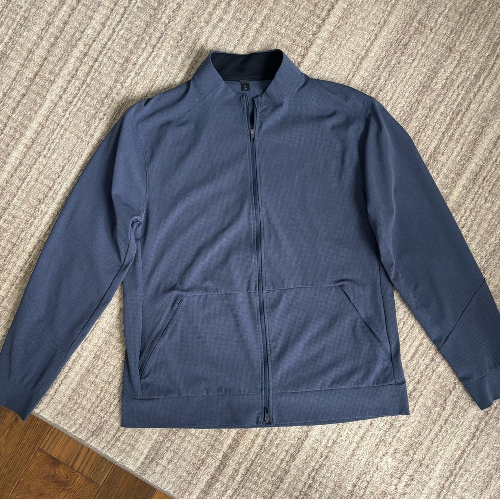 Blue Full-Zip Jacket